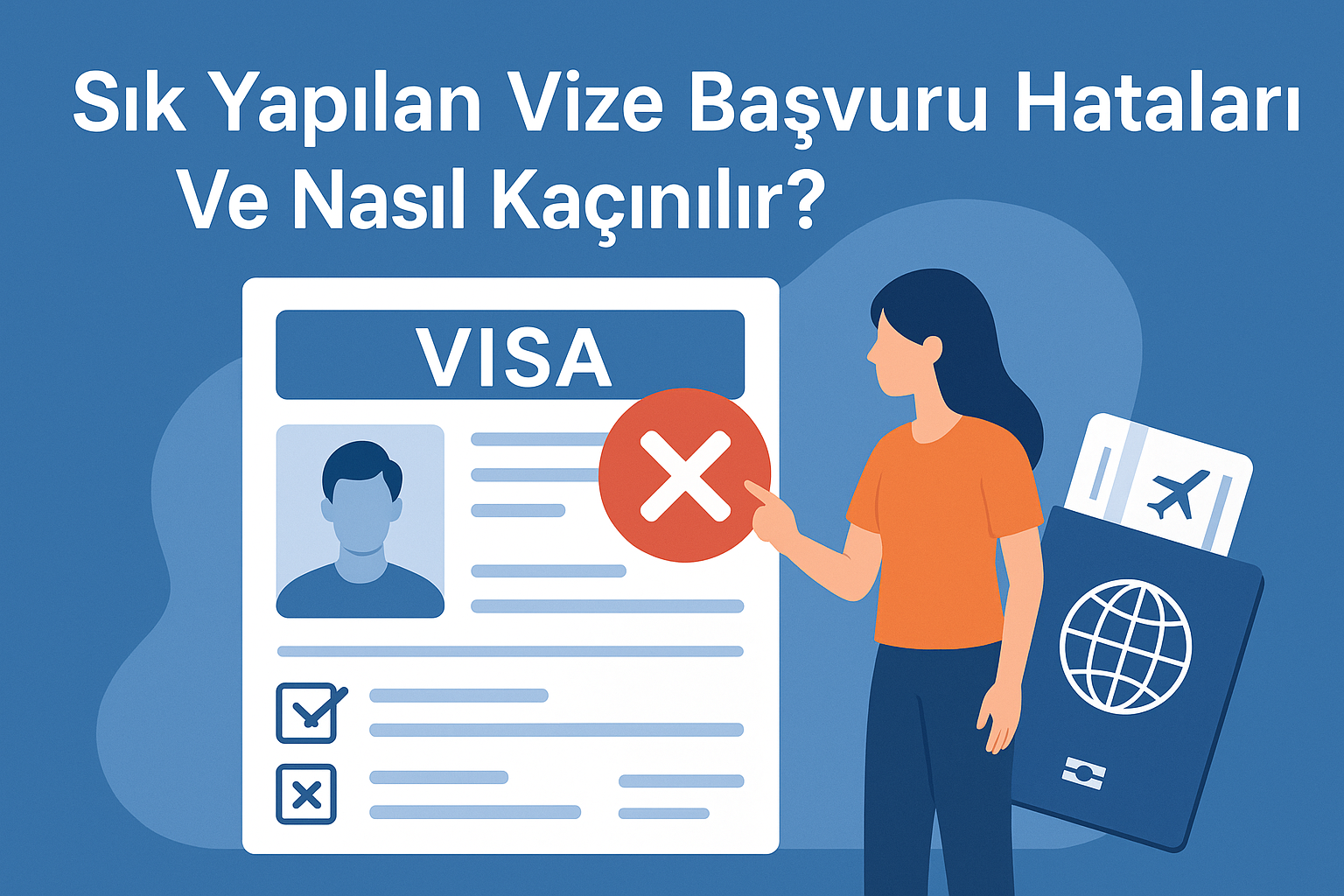 Sık Yapılan Vize Başvuru Hataları ve Nasıl Kaçınılır?