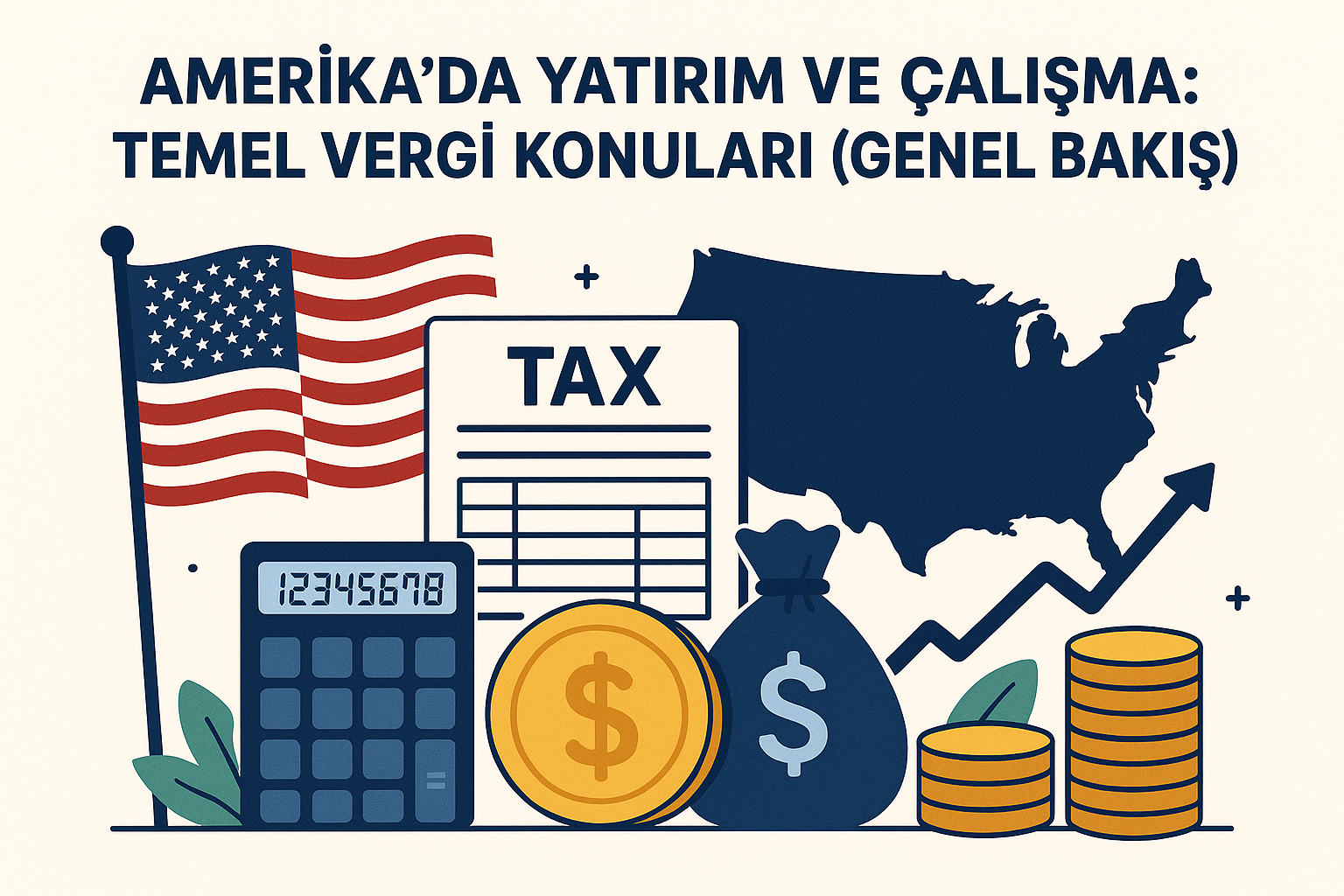 Amerika'da Yatırım ve Çalışma: Temel Vergi Konuları (Genel Bakış)