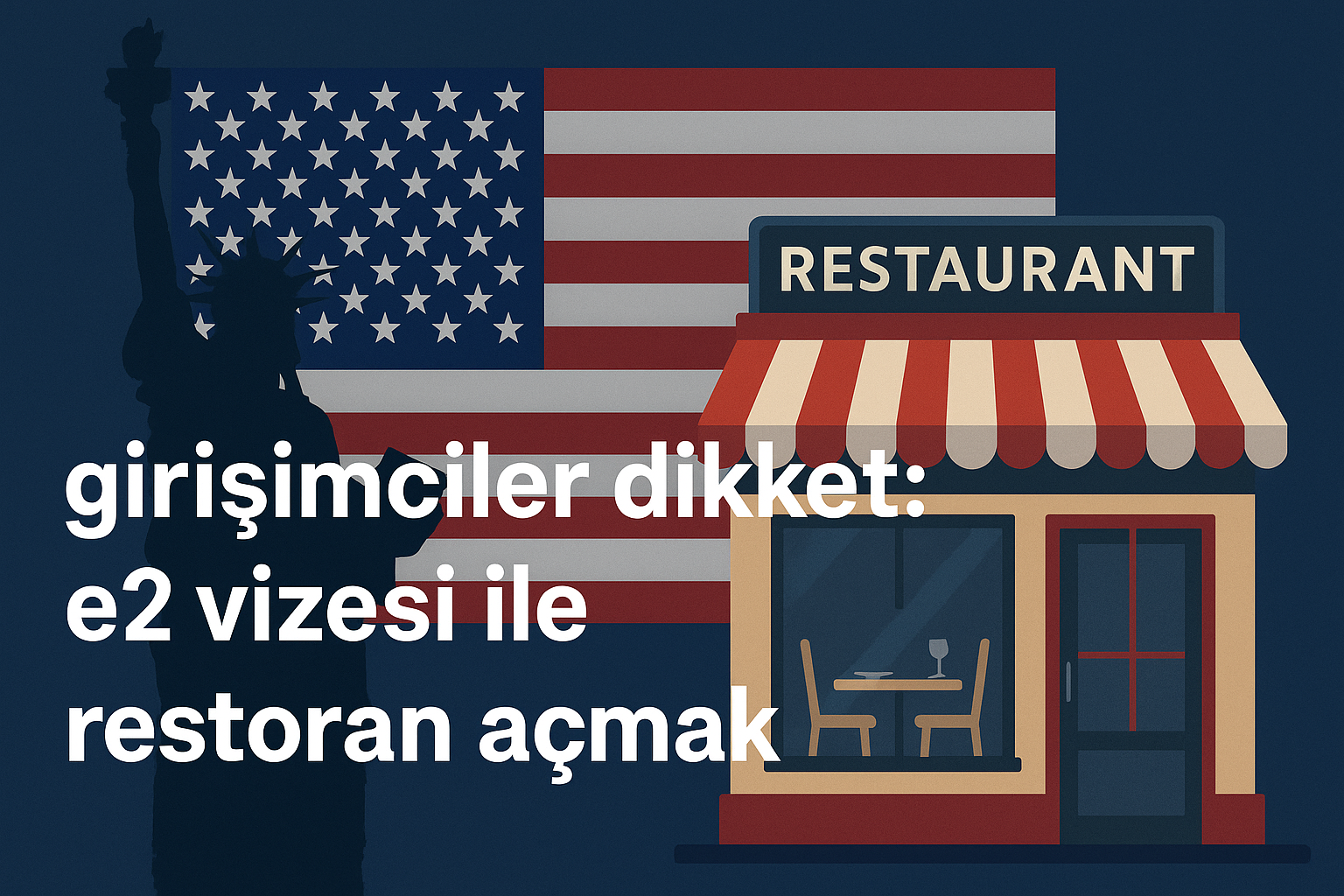 Girişimciler Dikkat: E2 Vizesi ile Restoran Açmak