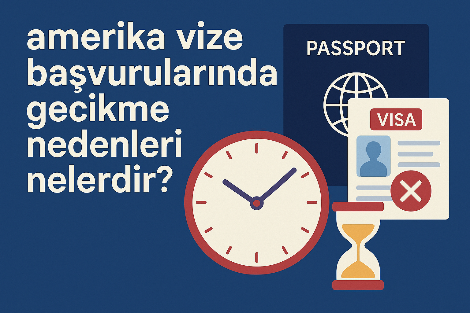 Amerika Vize Başvurunuz Neden Gecikiyor Olabilir? Olası Sebepler, Çözüm Yolları ve Bekleme Sürecini Anlama Rehberi