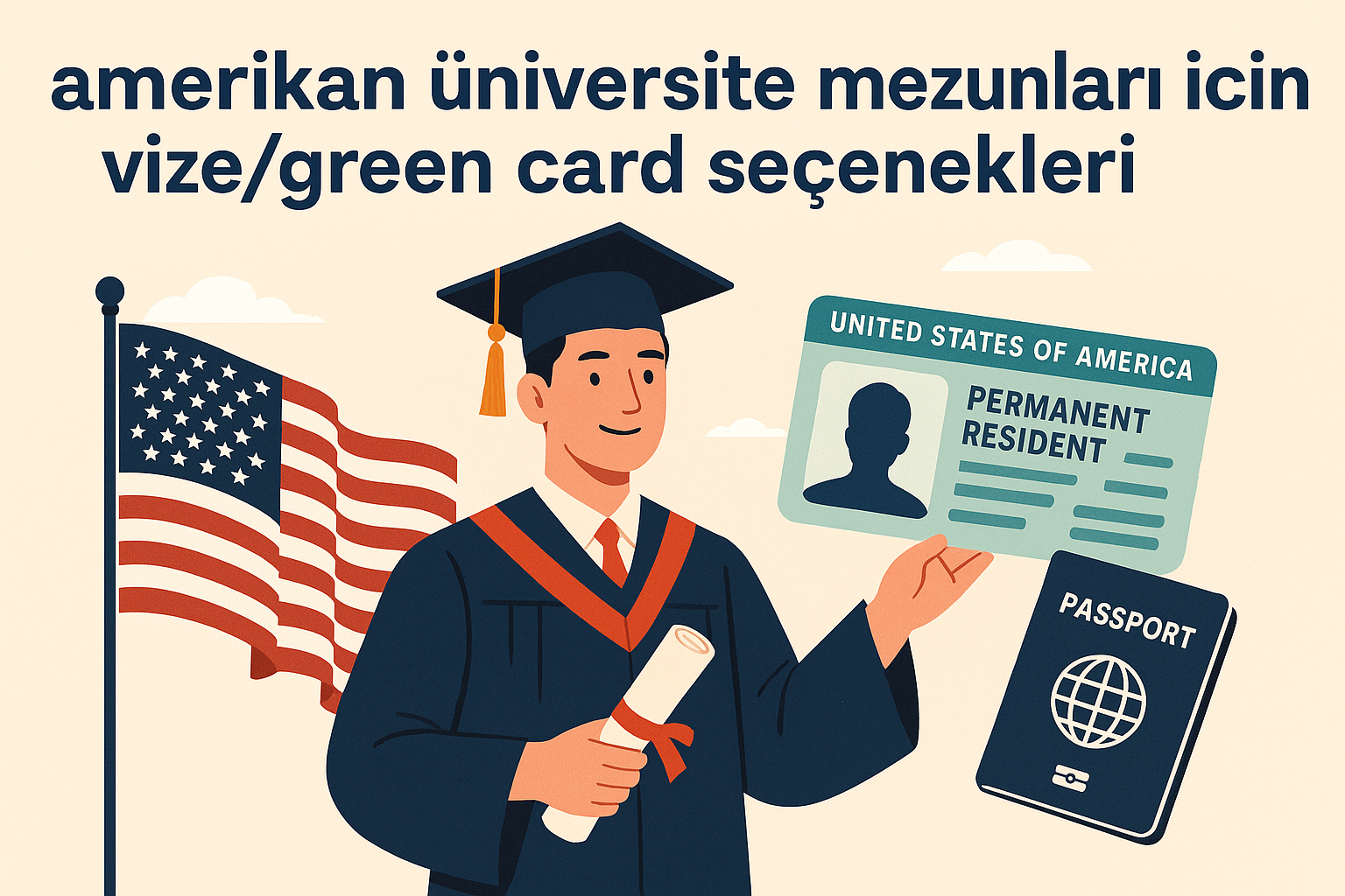 Amerikan Üniversite Mezunları İçin Vize/Green Card Seçenekleri