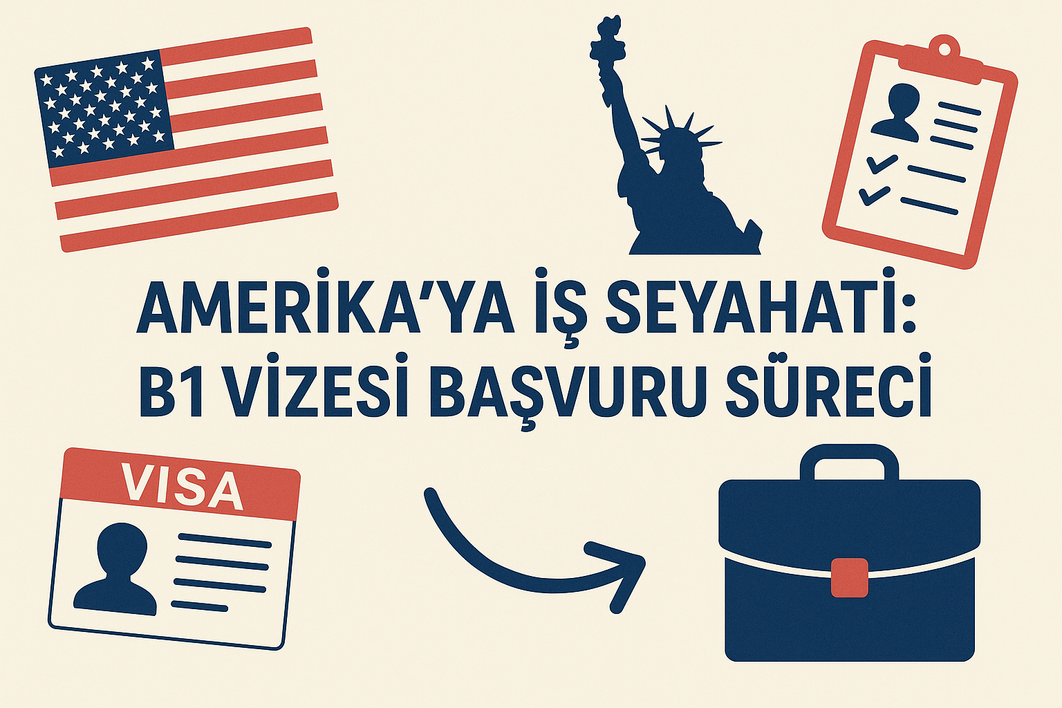 Amerika İş Seyahatleriniz İçin B1 Vizesi: Kapsamlı Başvuru Rehberi ve İpuçları