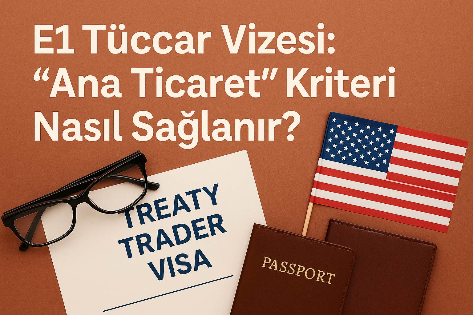 E1 Tüccar Vizesi ve "Ana Ticaret" Kriteri: Amerika Pazarında Ticaretinizi Büyütün
